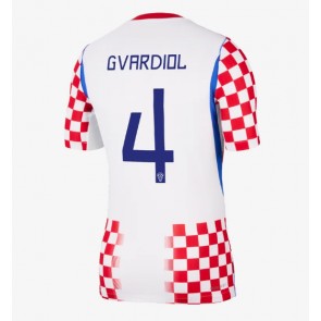 Kroatien Josko Gvardiol #4 Hjemmebanetrøje VM 2026 Kortærmet